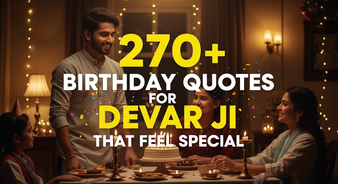 Birthday Quotes for Dever ji