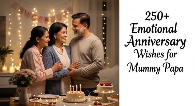 Emotional Anniversary Wishes for mommy papa