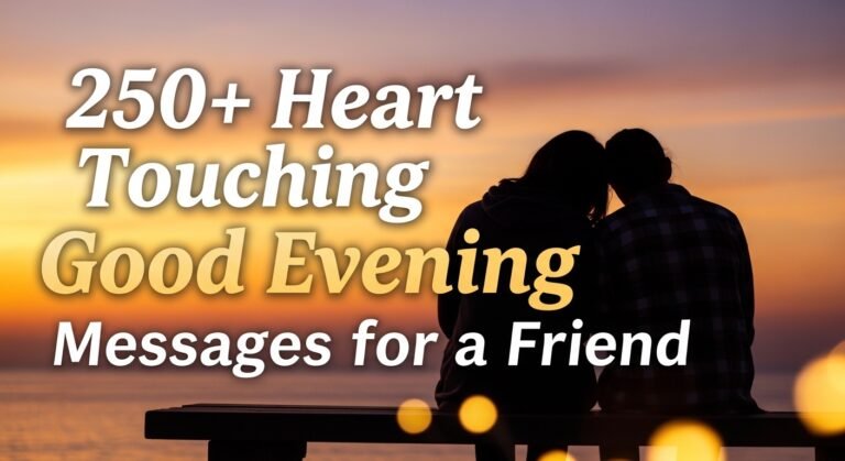 Good evening messages