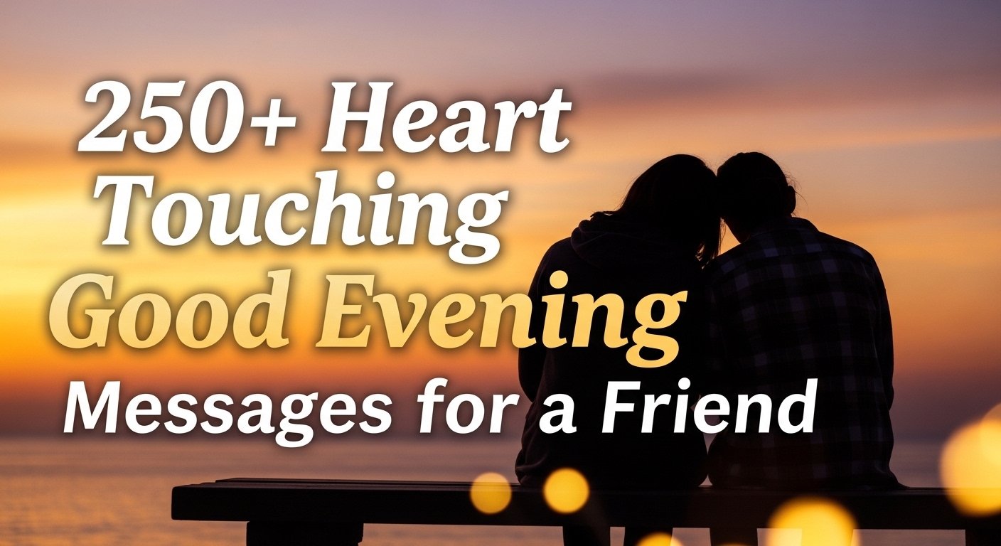 Good evening messages