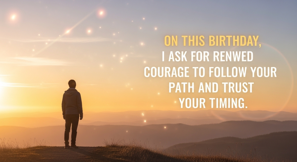 Short Birthday Prayer for Myself