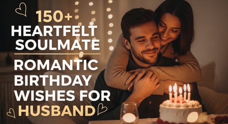soulmate romantic birthday wishes for husband