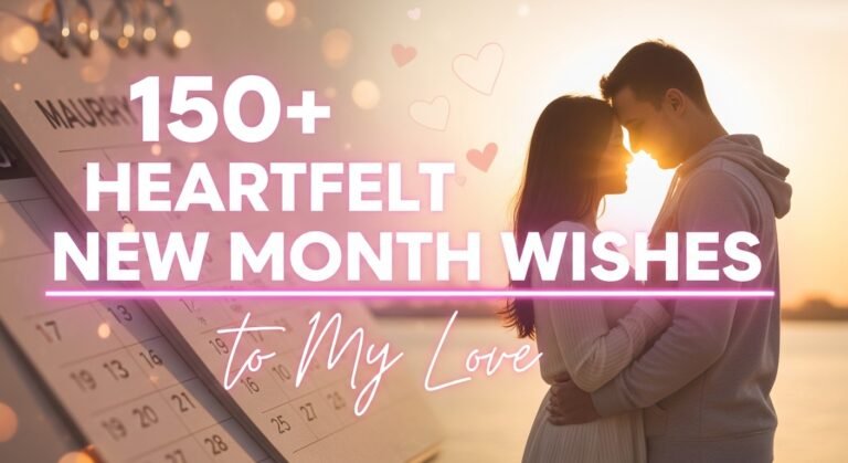 new month wishes to my love