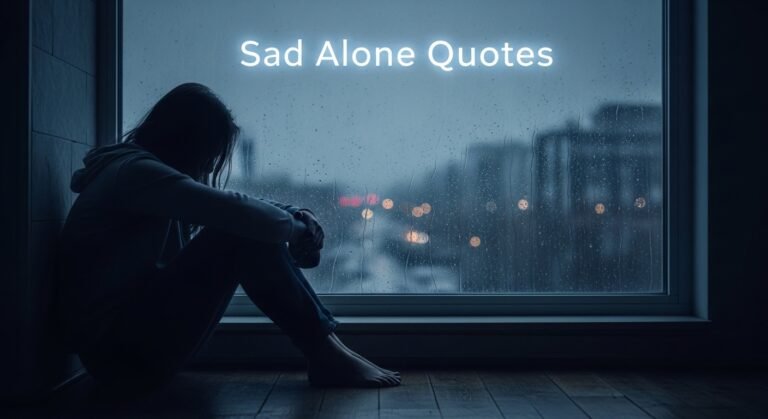 Sad Alone Quotes
