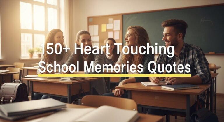 heart touching school memories quotes
