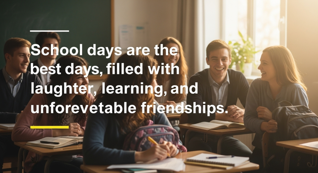 school memories quotes