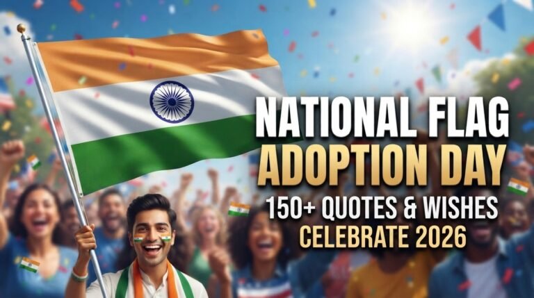 150+ National Flag Adoption Day Quotes & Wishes (2026)